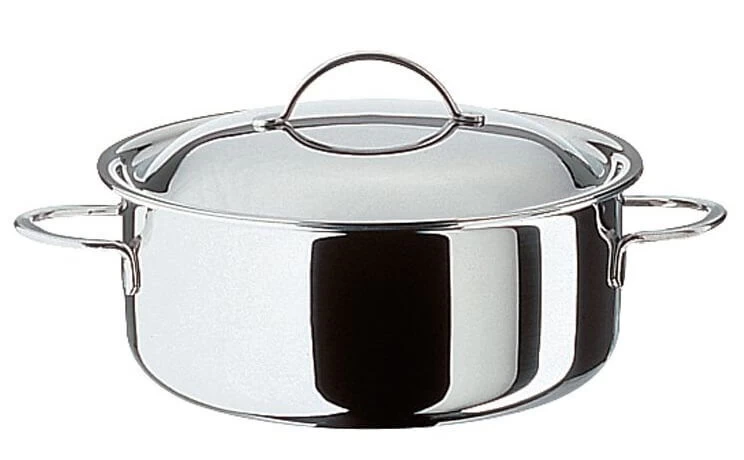 Spring Cristal Braadpan Met Deksel ø 20 Cm Rvs Glans 3 Spring Cristal Braadpan Met Deksel ø 20 Cm Rvs Glans