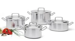 Spring Brigade Premium Pannenset Rvs 4-delig