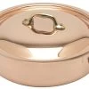 Mauviel M'150B Braadpan Met Deksel ø 20 Cm Koper Bronzen Greep -Le Creuset Winkel 1443 78077 1