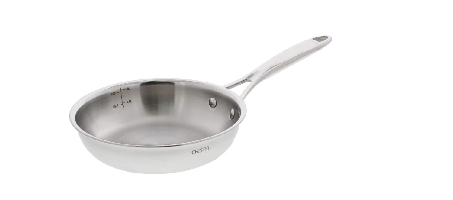 Cristel Castel'Pro Multiply Koekenpan ø 18 Cm Rvs 3 Cristel Castel'Pro Multiply Koekenpan ø 18 Cm Rvs