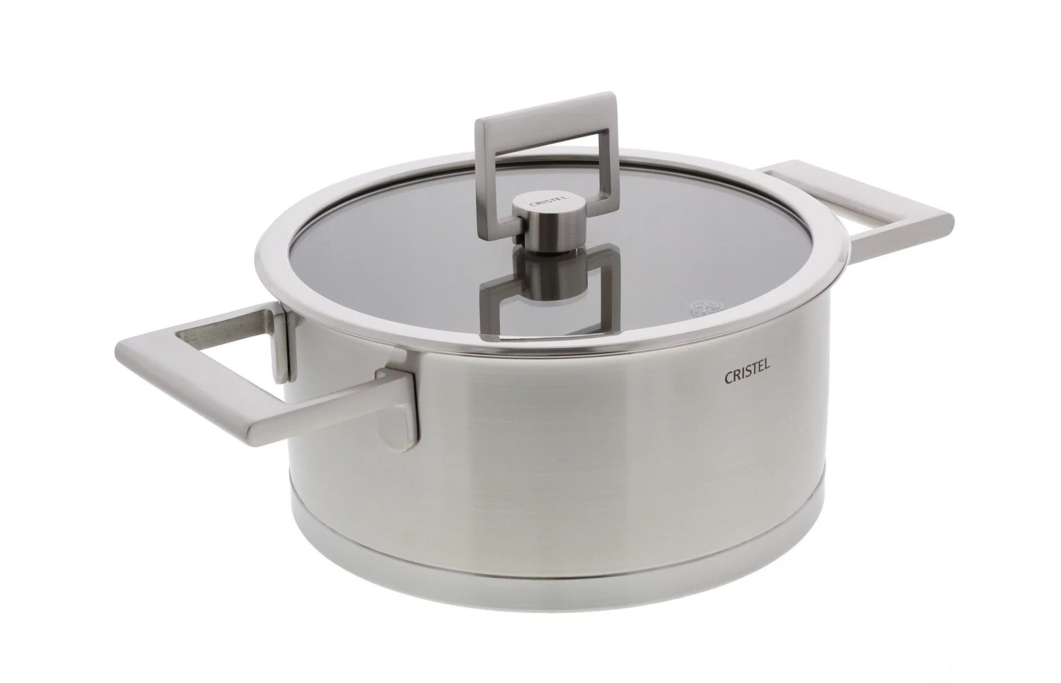 Cristel Strate Kookpan Met Glazen Deksel ø 20 Cm Rvs 3 Cristel Strate Kookpan Met Glazen Deksel ø 20 Cm Rvs