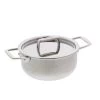 Cristel Castel'pro 5-ply Kookpan Met Rvs Deksel ø 12 Cm Rvs -Le Creuset Winkel 1783213 102