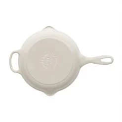 Le Creuset Skillet Koekenpan ø 23 Cm Gietijzer Meringue -Le Creuset Winkel 20182237160422 le creuset signature cast iron round skillet 23cm meringue 2
