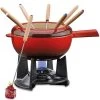 Spring Saas Fee Kaasfondueset ø 20 Cm 8-persoons Gietijzer Rood