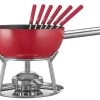 Spring Alu Induction Kaasfondueset ø 23 Cm 6-persoons Rood -Le Creuset Winkel 2896566024