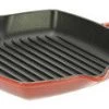 Le Creuset Skillet Grill Vierkant 26 Cm Gietijzer Kersrood -Le Creuset Winkel 3485 38589 1