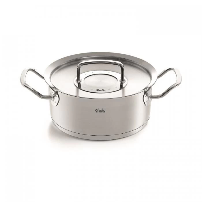 Fissler Original Profi Lage Kookpan Met Rvs Deksel 2,6 Liter ø 20 Cm Rvs 3 Fissler Original Profi Lage Kookpan Met Rvs Deksel 2,6 Liter ø 20 Cm Rvs