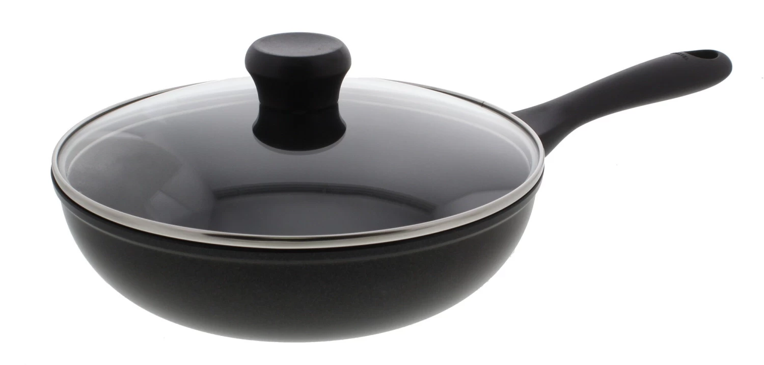 Cristel Cookway Sauteuse Met Anti-aanbaklaag En Glasdeksel ø 24 Cm 3 Cristel Cookway Sauteuse Met Anti-aanbaklaag En Glasdeksel ø 24 Cm