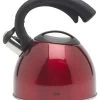 Cilio Fluitketel 2,5 Liter Rvs Rood -Le Creuset Winkel 7712 53370 1