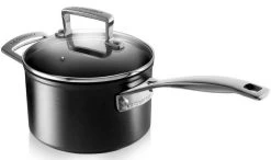 Le Creuset Les Forgées Steelpan Met Glasdeksel 1,9 Liter ø 16 Cm Aluminium