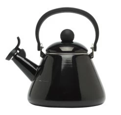 Le Creuset Kone Fluitketel 1,6 Liter Staal Zwart Glans