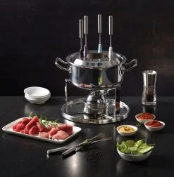 Rösle Multiply Fondueset ø 20 Cm 6-persoons Rvs -Le Creuset Winkel 91414 05