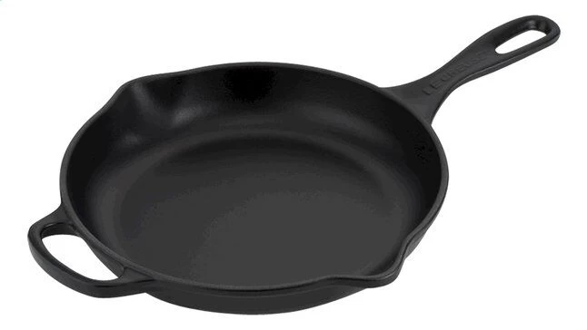 Le Creuset Skillet Koekenpan ø 23 Cm Gietijzer Mat Zwart 3 Le Creuset Skillet Koekenpan ø 23 Cm Gietijzer Mat Zwart