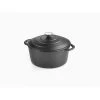 Oldenhof Braadpan ø 28 Cm Gietijzer Mat Zwart -Le Creuset Winkel braadpan 26 cm gietijzer mat emaillen zwart 2