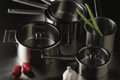 Cristel Strate Kookpan Met Glazen Deksel ø 18 Cm Rvs -Le Creuset Winkel cristel strate 6 1 9