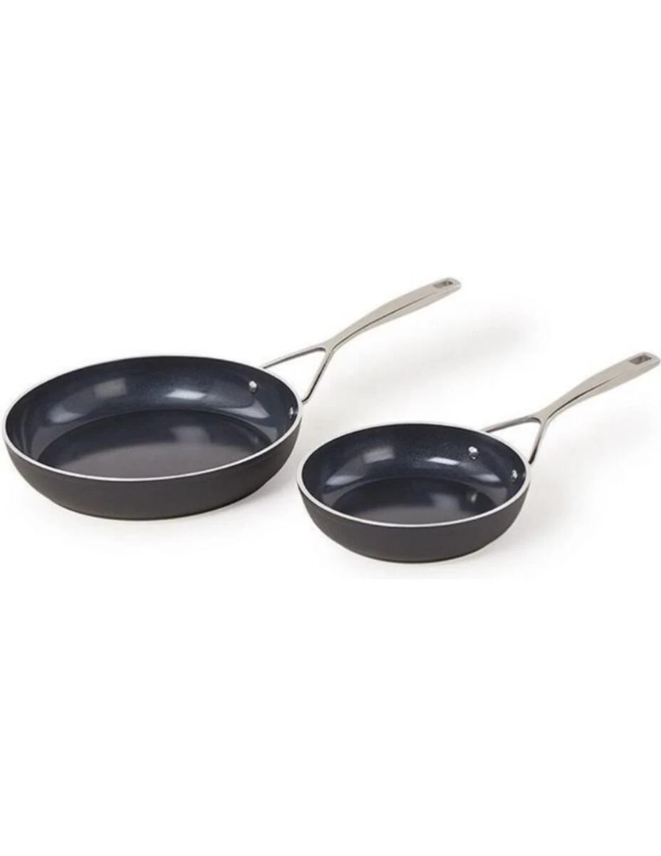 Demeyere Alu Industry Ceraforce Koekenpannenset 24 + 28 Cm 3 Demeyere Alu Industry Ceraforce Koekenpannenset 24 + 28 Cm