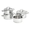 Demeyere Atlantis Pannenset Rvs 4-delig -Le Creuset Winkel demeyere atlantis pannenset rvs 4 delig