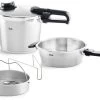 Fissler Vitavit Premium Snelkookpan Met Inzet 2,5 + 6 Liter ø 18 + 22 Cm Rvs 2 Fissler Vitavit Premium Snelkookpan Met Inzet 2,5 + 6 Liter ø 18 + 22 Cm Rvs -Le Creuset Winkel fissler vitavit premium schnellkochtopf duo set 622 412 12 070 0 3