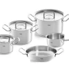 Fissler Original Profi Collection Pannenset Met Steelpan, Serveerpan En RVS Deksels 5-delig -Le Creuset Winkel fissler