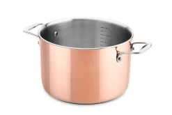 DUCQ Hoge Kookpan Voor Inductie ø 24 Cm Koper -Le Creuset Winkel hogekook242 1