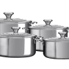 Le Creuset Signature Kookpannenset Rvs 4-delig 2 Le Creuset Signature Kookpannenset Rvs 4-delig -Le Creuset Winkel lc 20200424 de ps ns 96605400000000 003