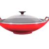 Le Creuset Wok Met Glazen Deksel 4,5 Liter ø 36 Cm Gietijzer Kersrood -Le Creuset Winkel lc 20210125 ad ps ns 25304360600460 001 2