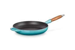 Le Creuset Koekenpan Rond Met Open Greep ø 28 Cm Gietijzer Caribbean Blue -Le Creuset Winkel lc 20210721 hl ps fs 20258281700422 001 1