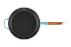 Le Creuset Koekenpan Rond Met Open Greep ø 28 Cm Gietijzer Caribbean Blue -Le Creuset Winkel lc 20210721 hl ps fs 20258281700422 004 1