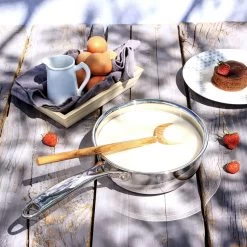 Cristel Castel'Pro Multiply Sauspan ø 28 Cm Rvs 14 Cristel Castel'Pro Multiply Sauspan ø 28 Cm Rvs -Le Creuset Winkel ld creme anglaise castel pro 3 4 4