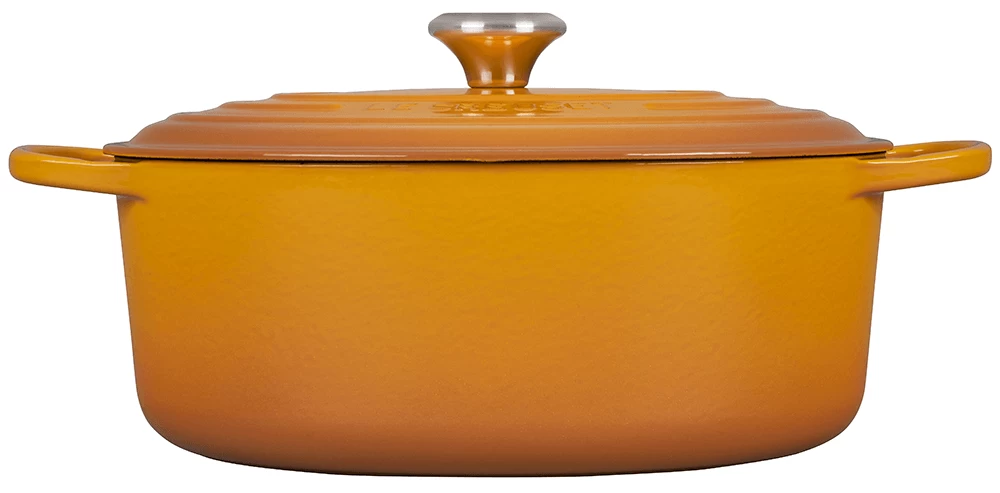 Le Creuset Signature Braadpan Ovaal 6,3 Liter ø 31 Cm Gietijzer Nectar 3 Le Creuset Signature Braadpan Ovaal 6,3 Liter ø 31 Cm Gietijzer Nectar - Afbeelding 2
