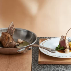 Mauviel M'cook Koekenpan ø 26 Cm Rvs Glans 5 Mauviel M'cook Koekenpan ø 26 Cm Rvs Glans -Le Creuset Winkel mauviel m cook 30