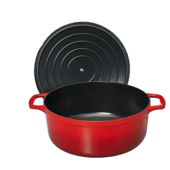 Le Creuset Winkel -Le Creuset Winkel round casserole rubis03