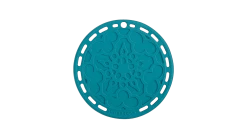 Le Creuset Pannenonderzetter ø 20 Cm Silicone Caribbean Blue