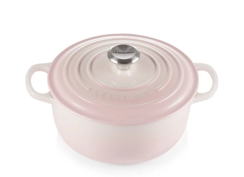 Le Creuset Signature Braadpan 2,4 Liter ø 20 Cm Gietijzer Shell Pink 5 Le Creuset Signature Braadpan 2,4 Liter ø 20 Cm Gietijzer Shell Pink - Afbeelding 3