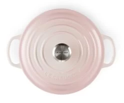 Le Creuset Signature Braadpan 4,2 Liter ø 24 Cm Gietijzer Shell Pink -Le Creuset Winkel rs8767 lc 20190618 fr ps 00009 24cm