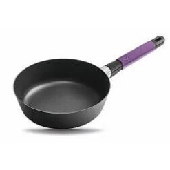 Gastrolux Squality Sauteerpan Voor Inductie ø 24 Cm Aluminium Met Paarse Greep