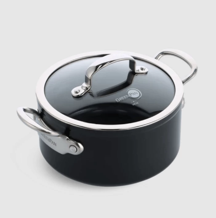 Greenpan Barcelona Pro Kookpan Met Keramische Laag En Glasdeksel ø 20 Cm 3 Greenpan Barcelona Pro Kookpan Met Keramische Laag En Glasdeksel ø 20 Cm