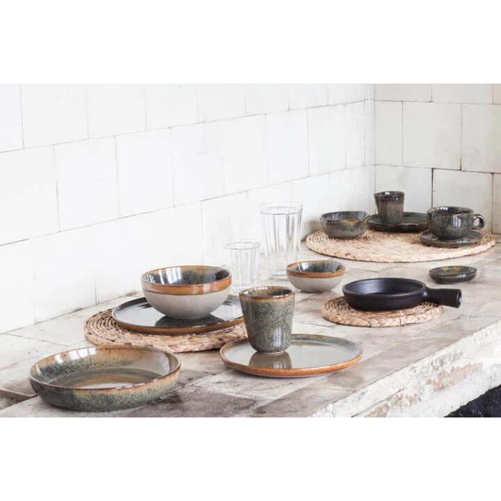 Serax Surface By Sergio Herman Panonderzetter ø 32 Cm Riet Zwart 4 Serax Surface By Sergio Herman Panonderzetter ø 32 Cm Riet Zwart - Afbeelding 2